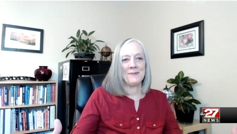 Anne Evans Cazier on ABC 27 News